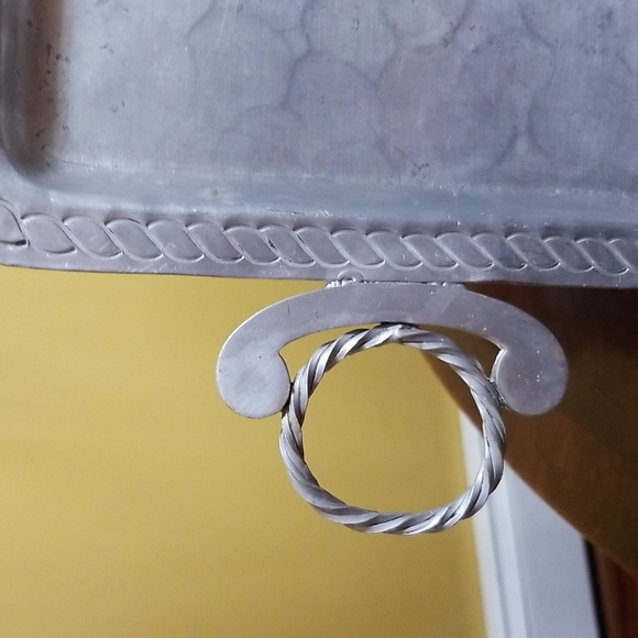 SMITH 904HR ALUMINUM RECTANGULAR TRAY W HANDLES STAMPED - Picture 2 of 5